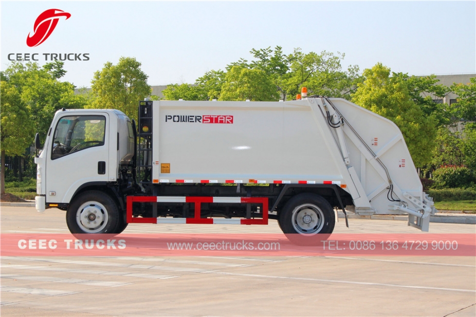 8000L garbage compactor truck ISUZU