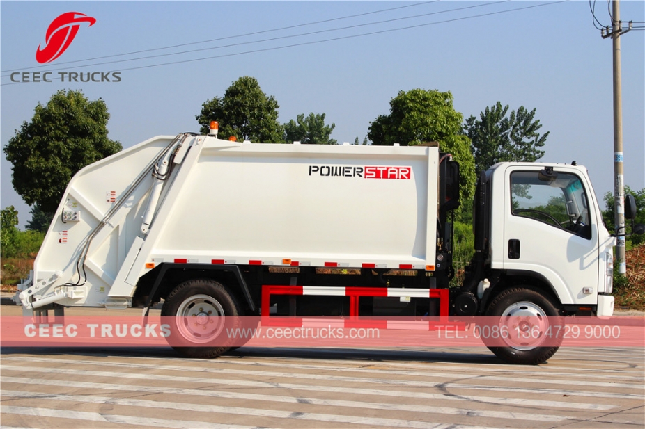 8000L garbage compactor truck ISUZU