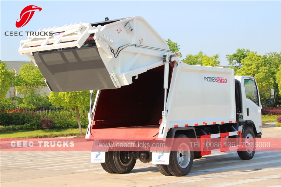 8000L garbage compactor truck ISUZU