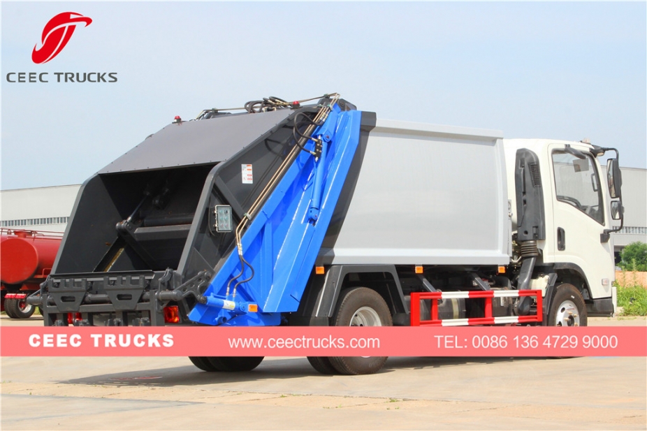 FAW 5000L refuse compactor truck