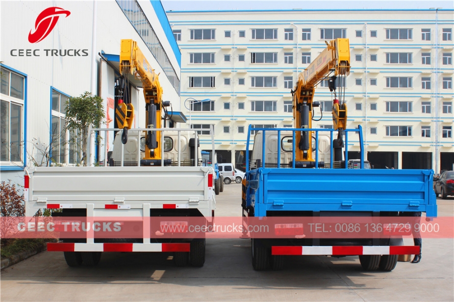 DONGFENG 3.2T truck mounted boom crane