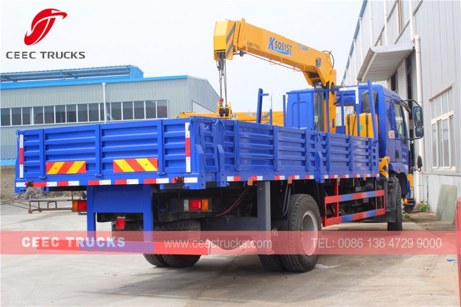 DONGFENG 6.3T boom crane trucks for sale