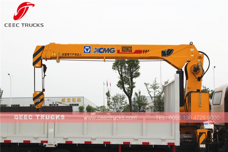 ISUZU 5 T truck mounted crane for sale