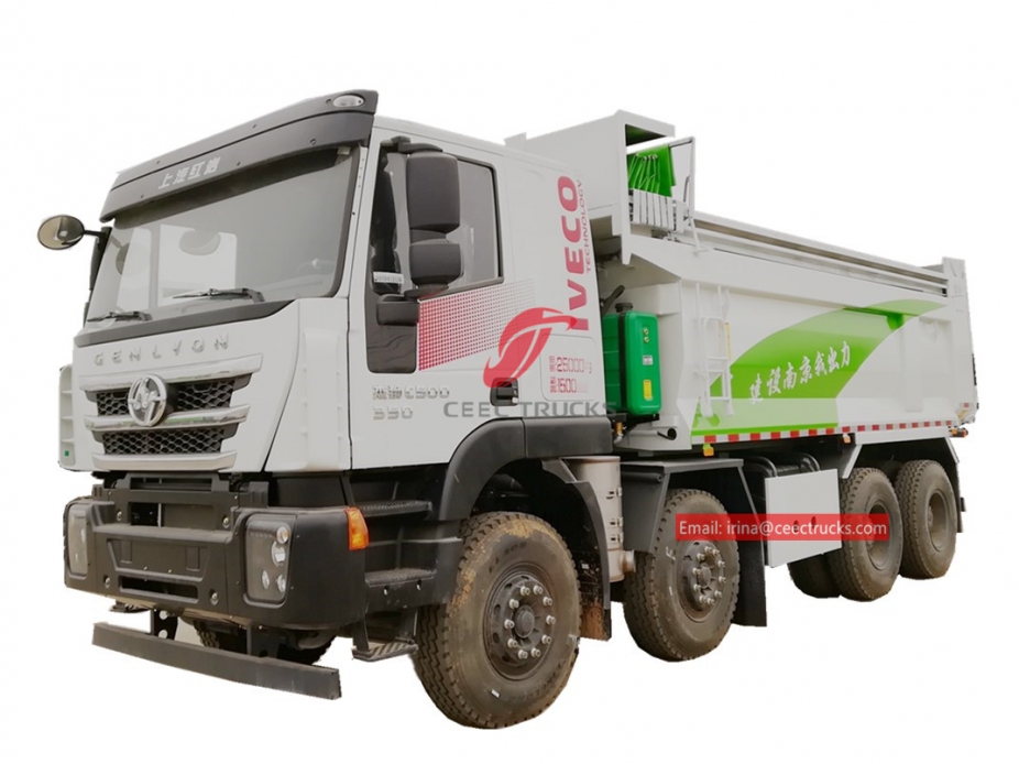 Truk sampah 8x4 IVECO