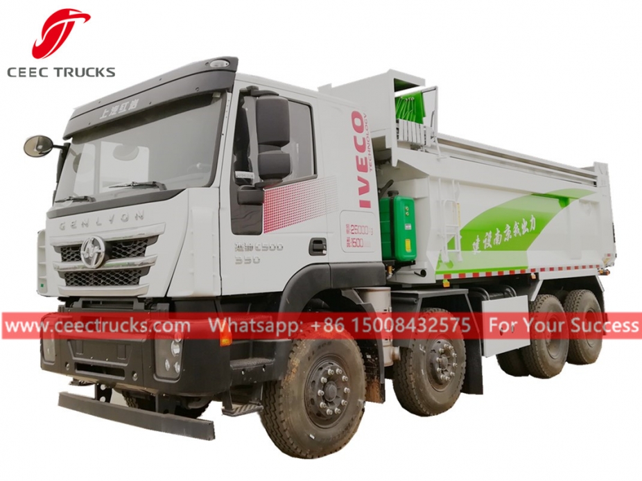 Truk sampah 8x4 IVECO