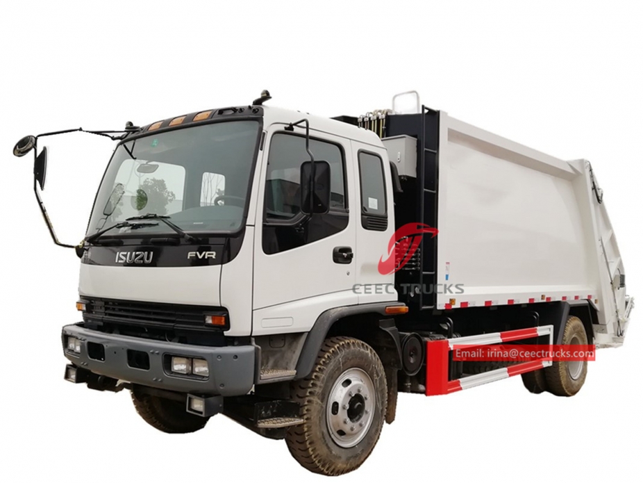 Truk pengumpul sampah 12 CBM ISUZU