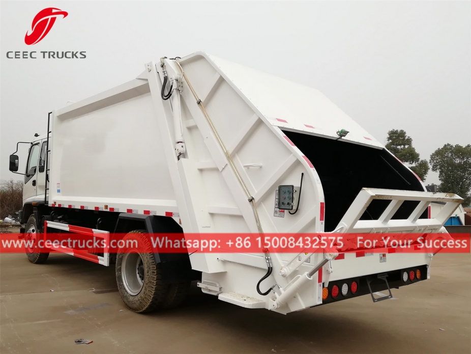 Truk pengumpul sampah 12 CBM ISUZU