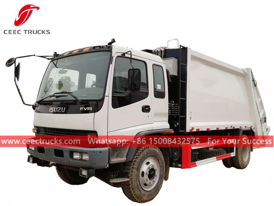 Truk pengumpul sampah 12 CBM ISUZU