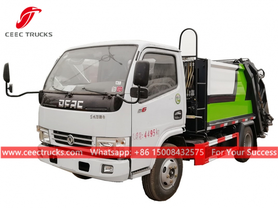Truk pemadat sampah 3CBM DONGFENG