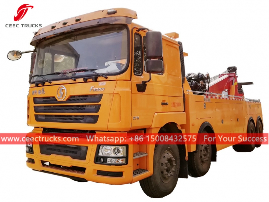 Truk Penghancur SHACMAN 25Ton