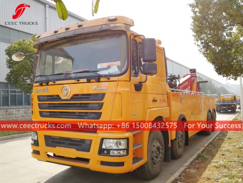 Truk Penghancur SHACMAN 25Ton