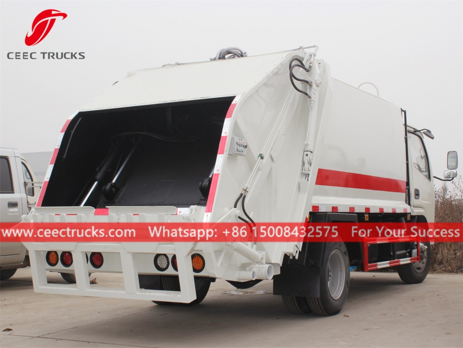 DONGFENG 4000Liters refuse compactor truck