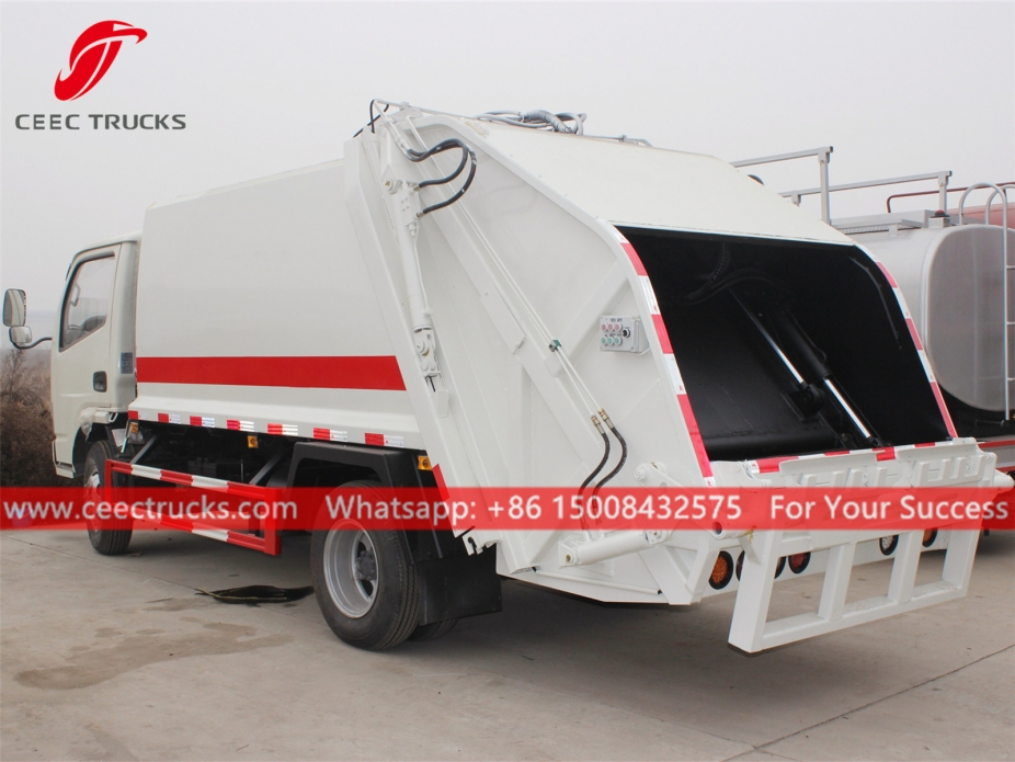 DONGFENG 4000Liters refuse compactor truck