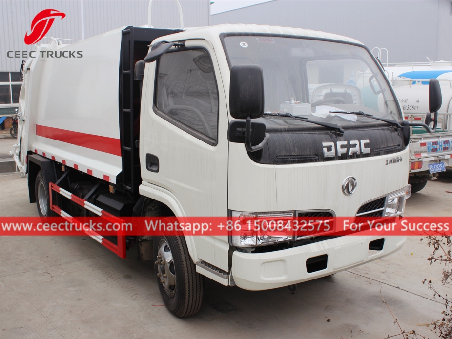 DONGFENG 4000Liters refuse compactor truck