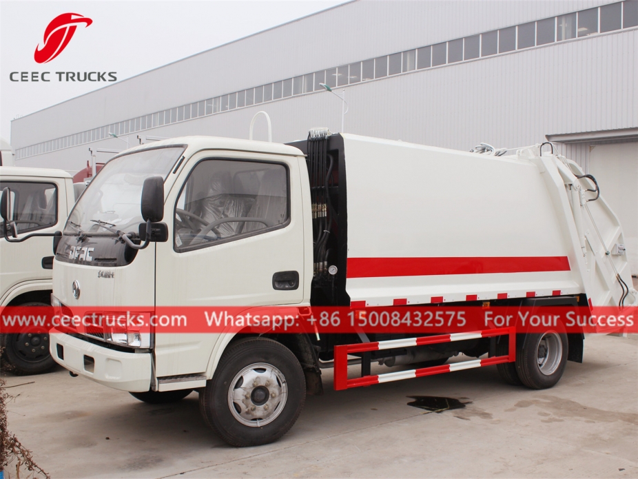 DONGFENG 4000Liters refuse compactor truck