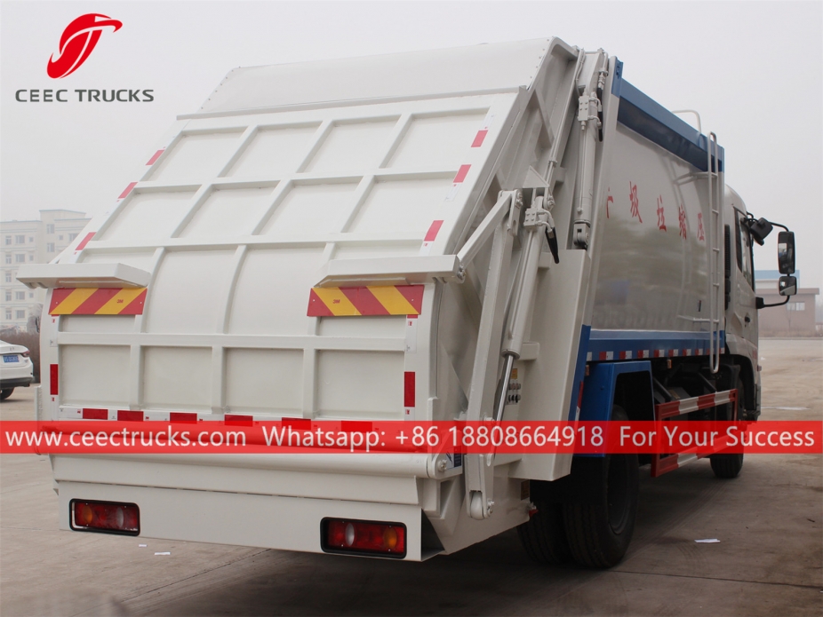 Truk Pemadat Sampah 14CBM Dongfeng