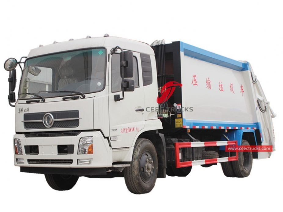 Truk Pemadat Sampah 14CBM Dongfeng