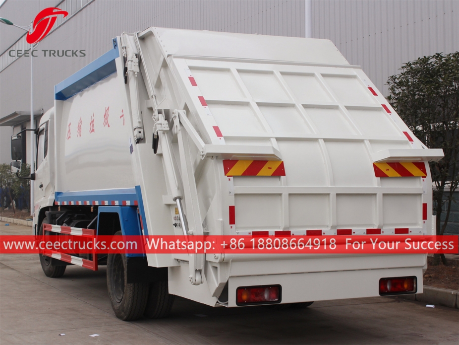 Truk Pemadat Sampah 14CBM Dongfeng