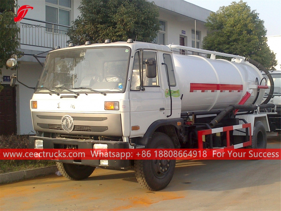 Kapal tanker hisap 10.000 Liter DongFeng