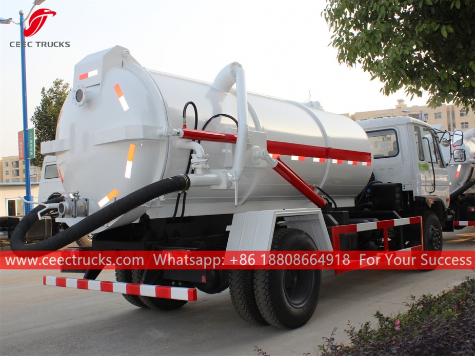 Kapal tanker hisap 10.000 Liter DongFeng