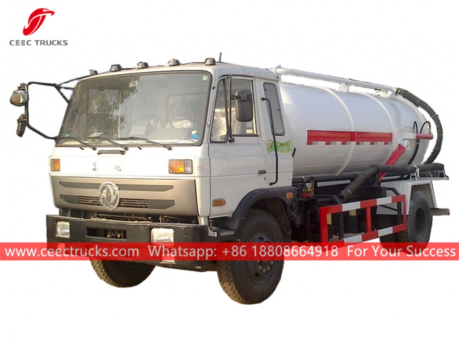 Kapal tanker hisap 10.000 Liter DongFeng