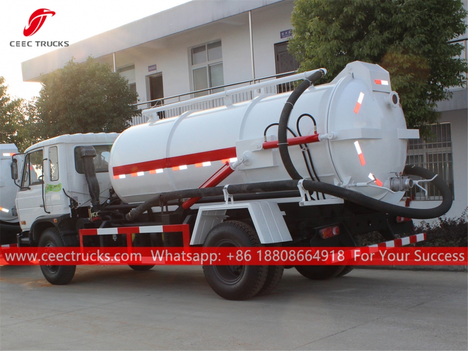 Kapal tanker hisap 10.000 Liter DongFeng