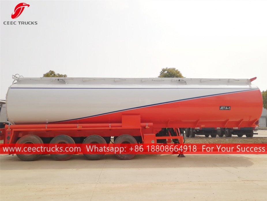 Semitrailer tanker bahan bakar 45.000L