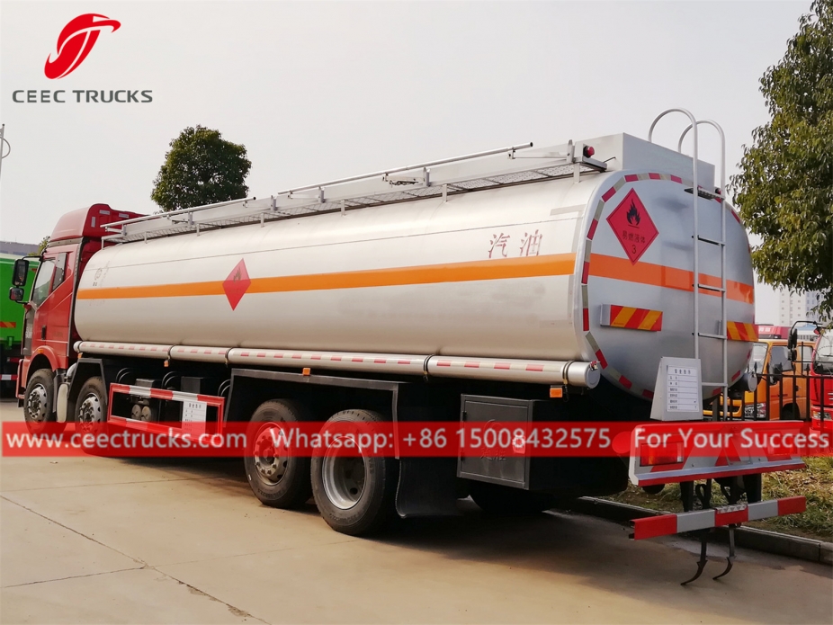 Kapal tanker bahan bakar 25.500L FAW