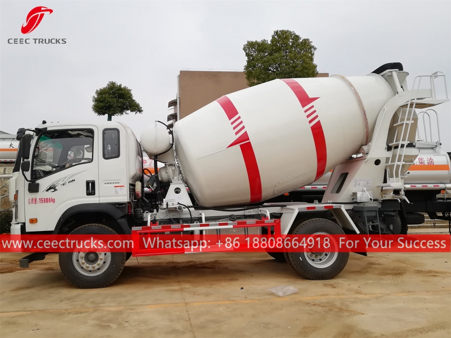 Truk pengaduk 5CBM SINOTRUK