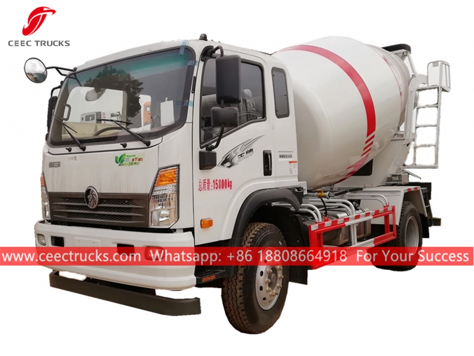 Truk pengaduk 5CBM SINOTRUK