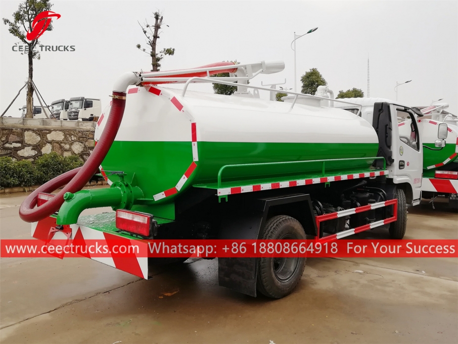 Kapal tanker hisap 4.000 Liter DongFeng