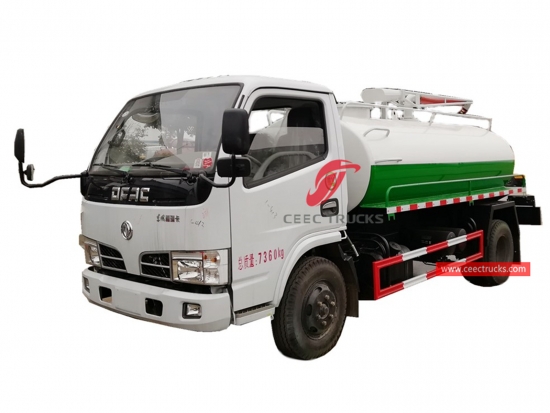 4,000 Litres Suction tanker DongFeng - CEEC Trucks