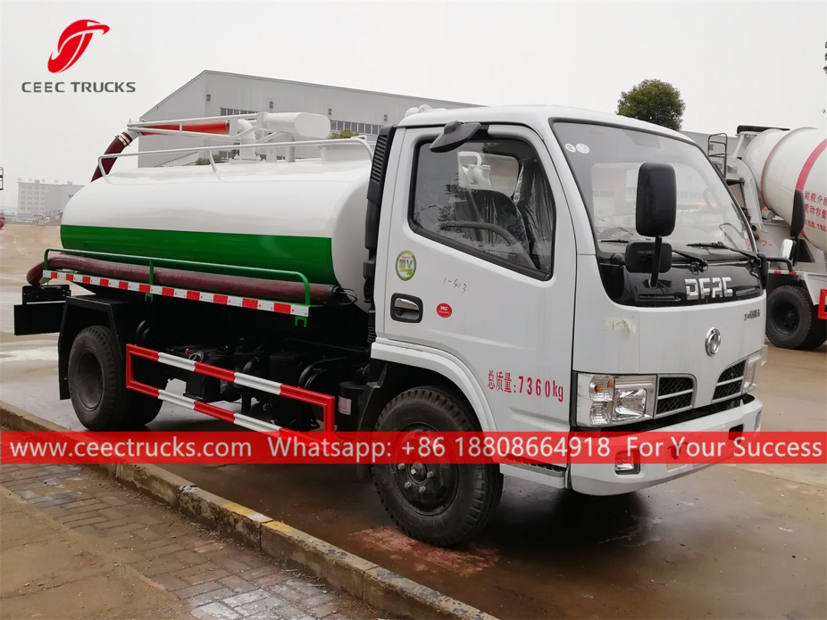 Kapal tanker hisap 4.000 Liter DongFeng