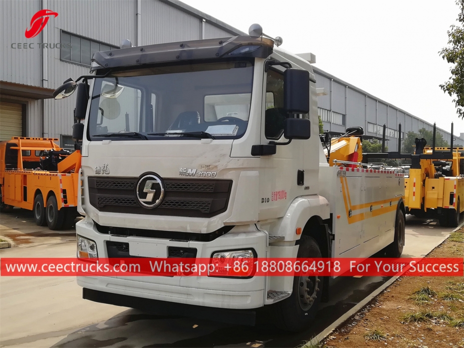 Truk penghancur SHACMAN 12Ton