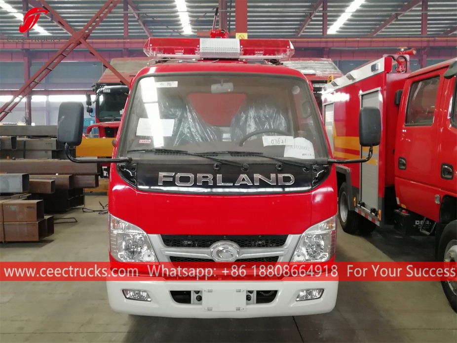 Truk pemadam kebakaran 1.500L FOTON