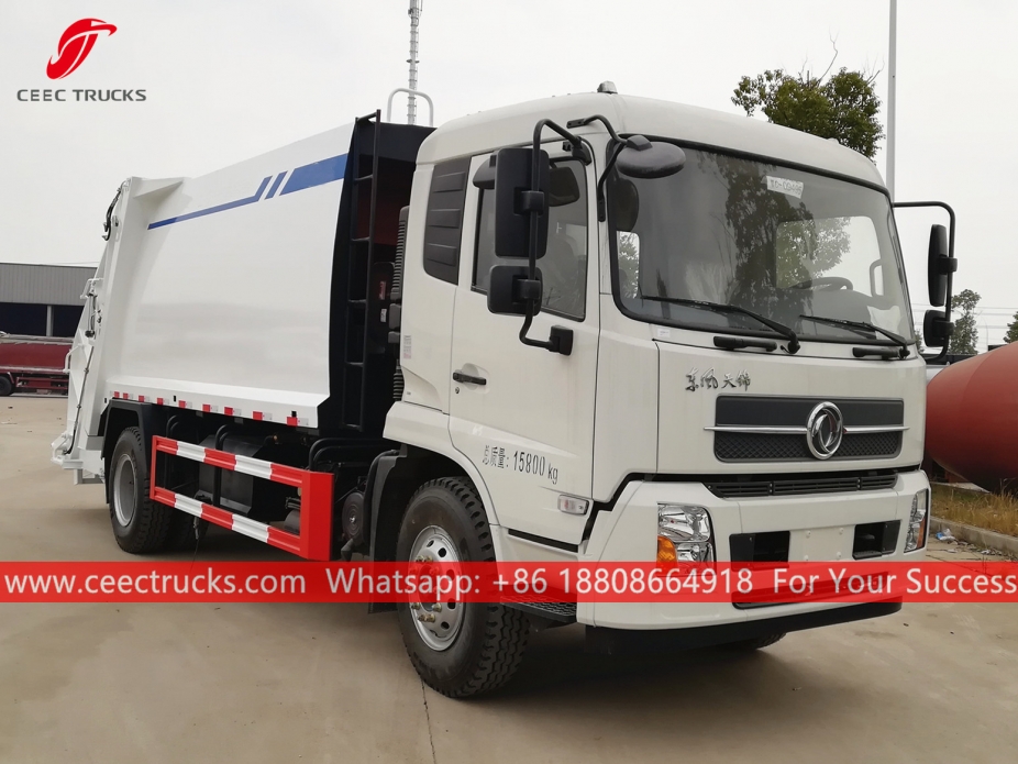 Truk Pemadat Sampah 12CBM Dongfeng