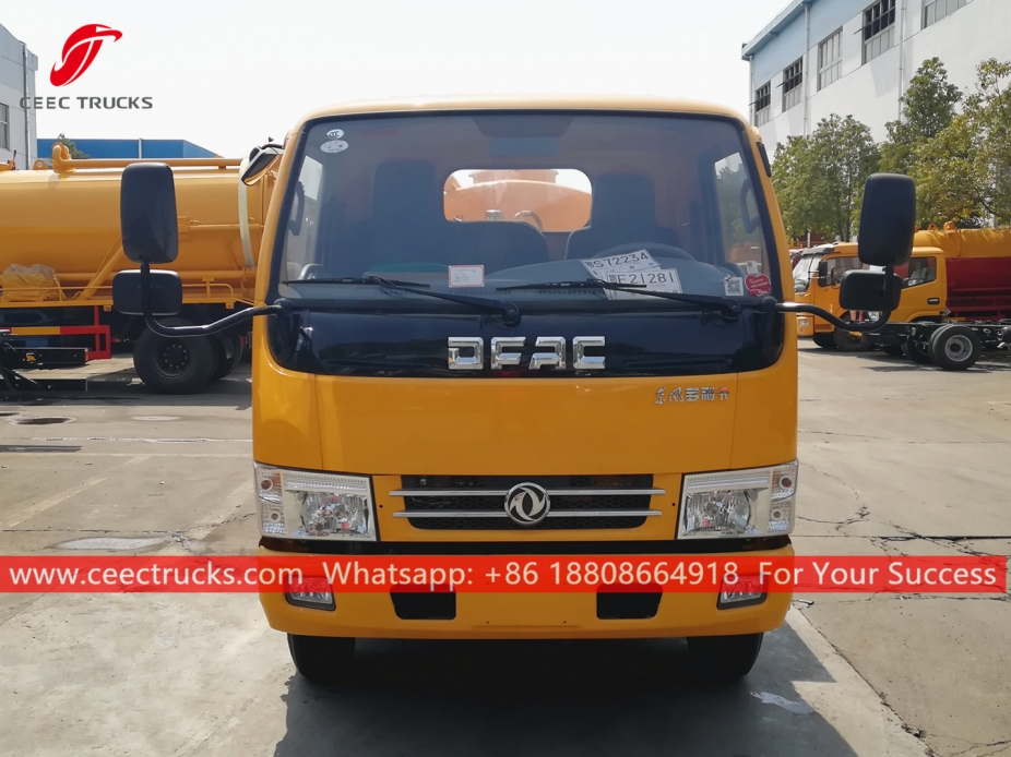 Truk Pengaliran Saluran Pembuangan 4CBM DONGFENG