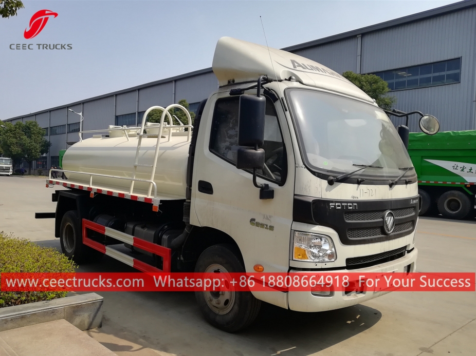 3.000 Liter Truk Limbah Vakum FOTON