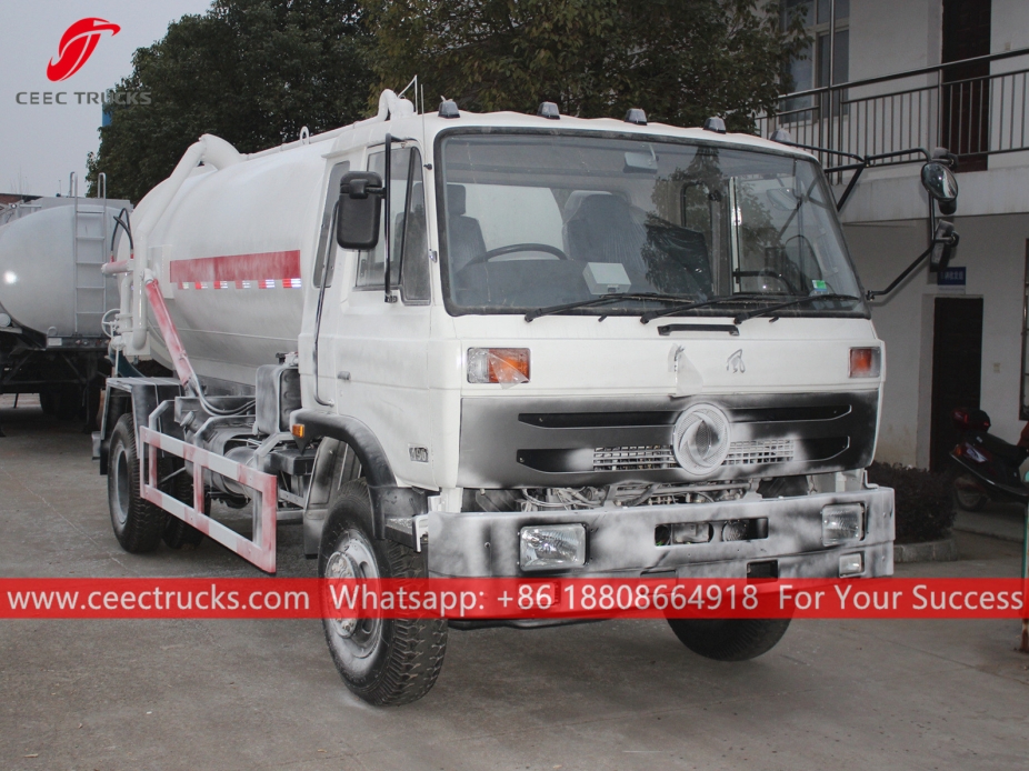 Kapal tanker hisap 10.000 Liter DongFeng