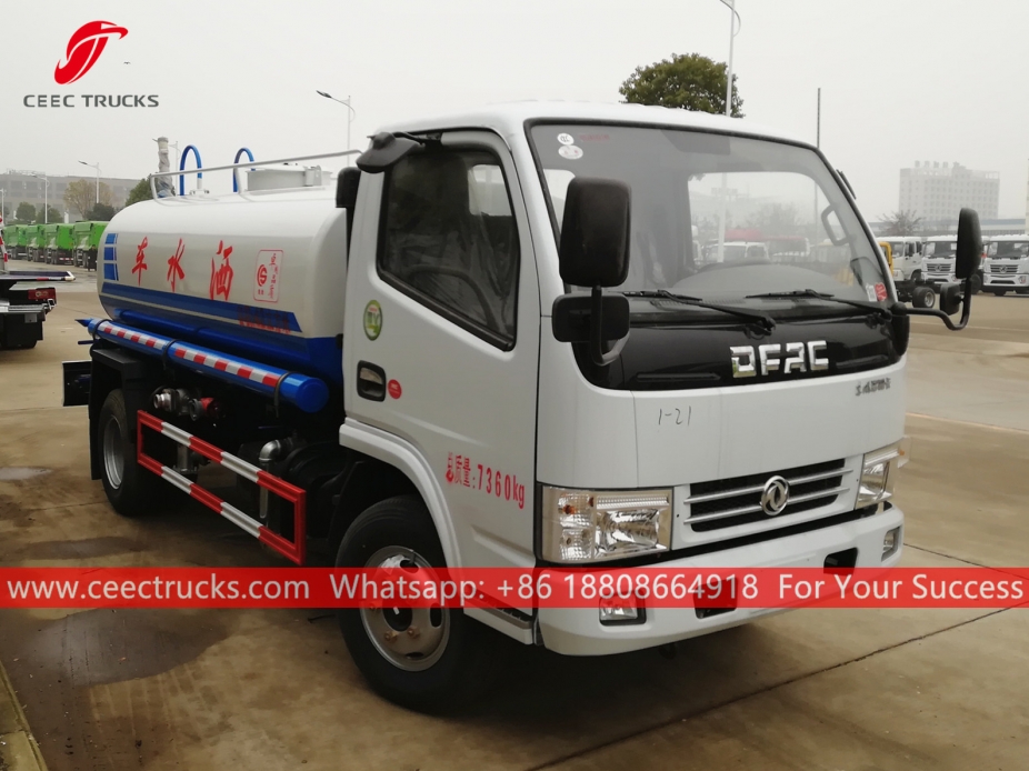 Truk Pengangkut Air 4 CBM DONGFENG