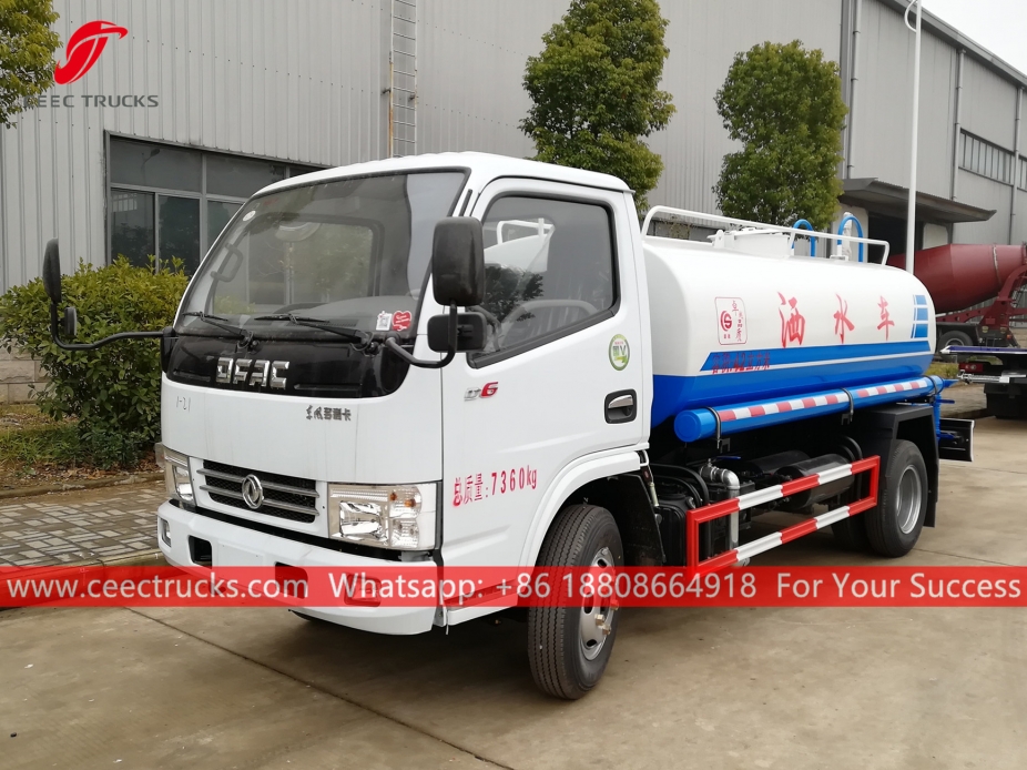 Truk Pengangkut Air 4 CBM DONGFENG