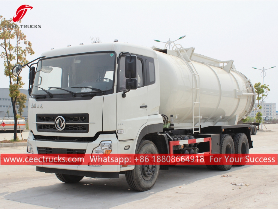 Kapal tanker hisap 20.000 Liter DongFeng