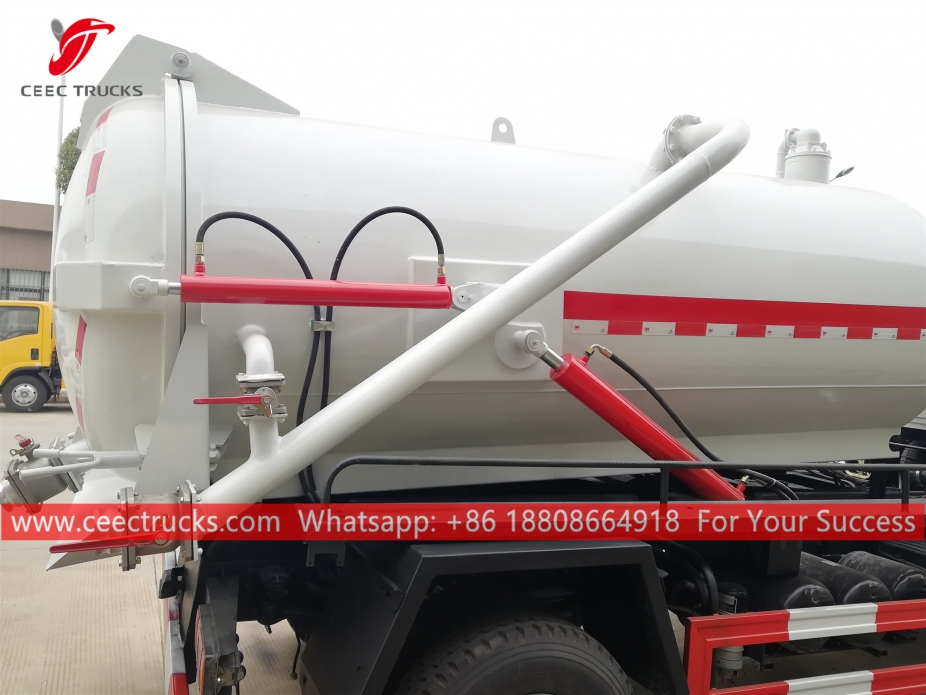 Truk Tanker Penghisap Limbah 8.000 Liter DONGFENG