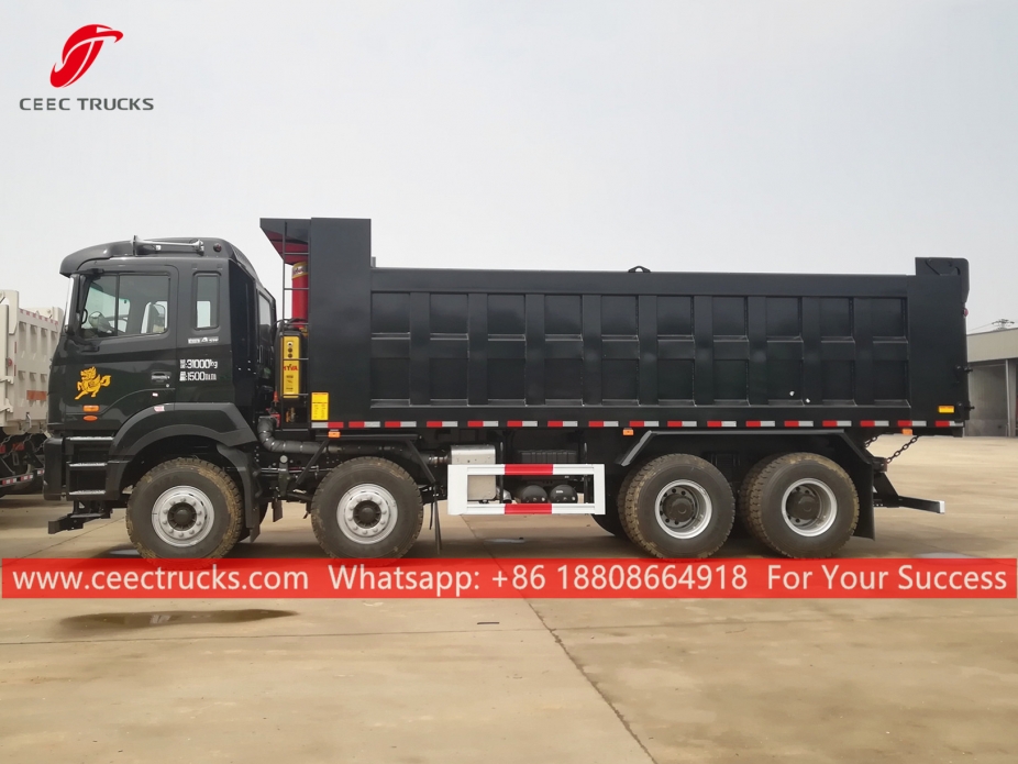 Truk Dump tugas berat JAC 8x4