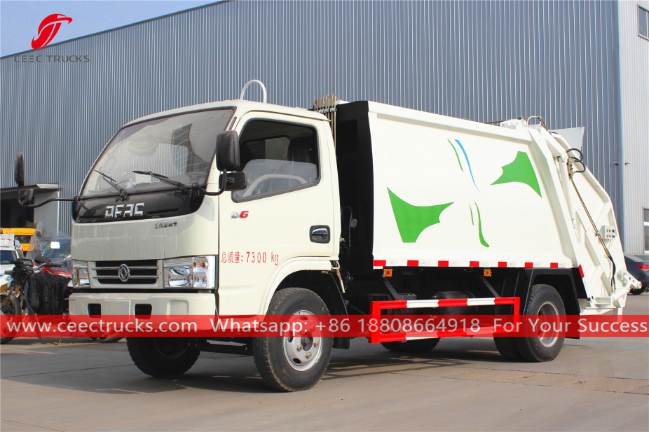 DONGFENG 5000Liters refuse compactor truck