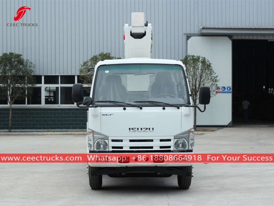 Truk Platform Udara ISUZU 16m