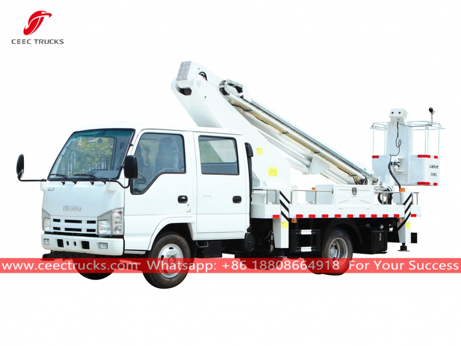 Truk Platform Udara ISUZU 16m