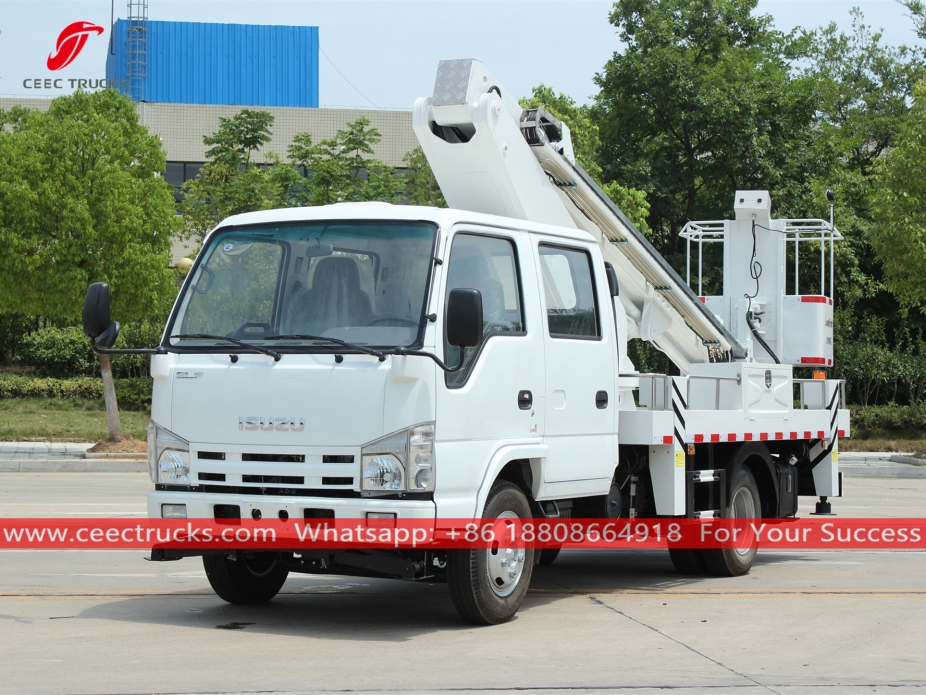 Truk Platform Udara ISUZU 16m