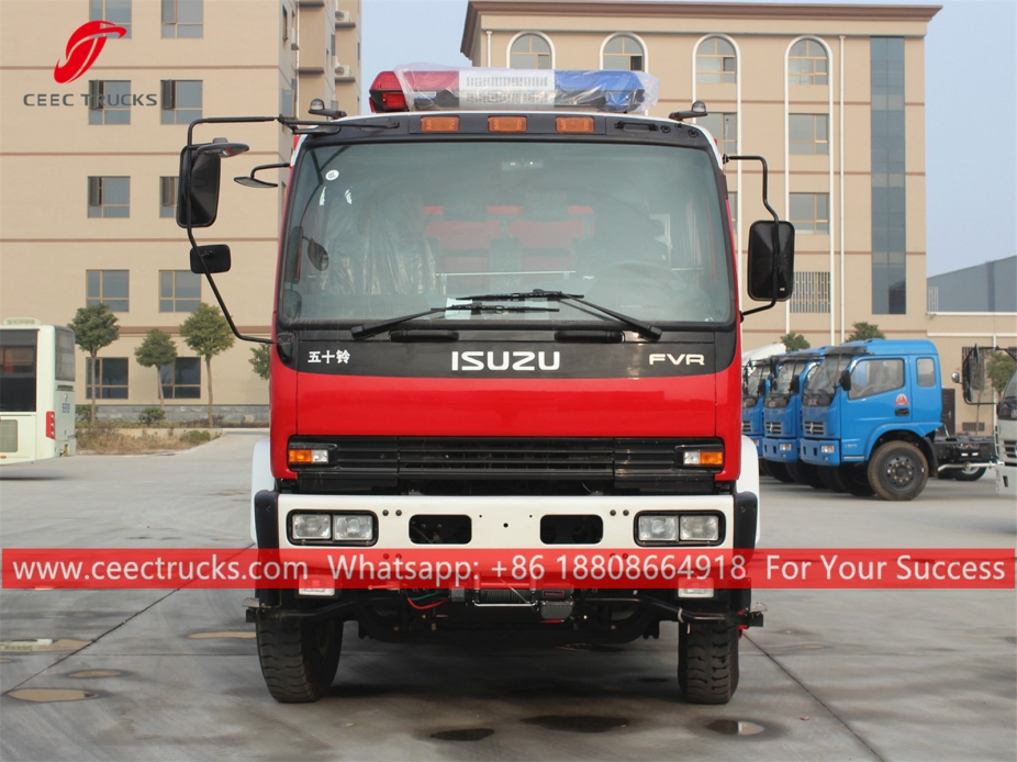 Truk Penyelamat ISUZU FVR Dengan Derek