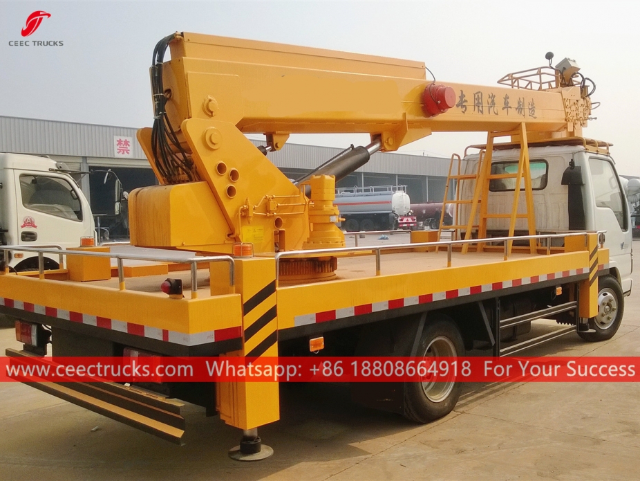 Truk Platform Kerja Udara ISUZU 18m